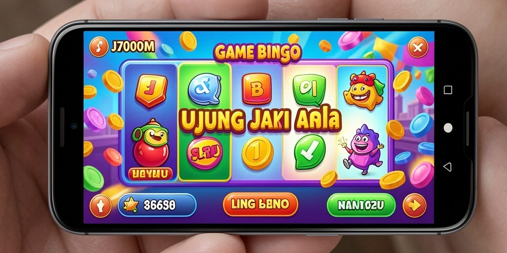 Tampilan menarik dari gameplay Bingo di J200M menunjukkan aksi seru permainan.