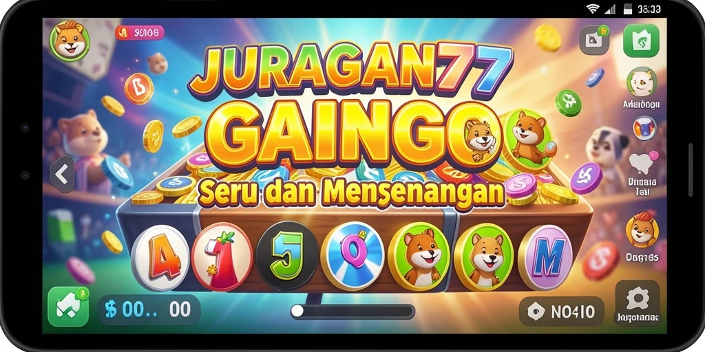 Tampilan gameplay JURAGAN77 yang menarik dan seru.