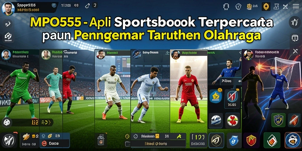Screenshot MPO555 menampilkan tampilan antarmuka taruhan olahraga yang menarik.