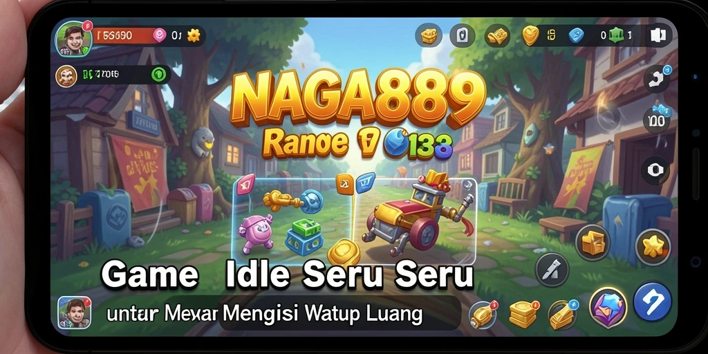 Tampilan gameplay <strong>NAGA889</strong> yang menawan dengan karakter yang berkembang.