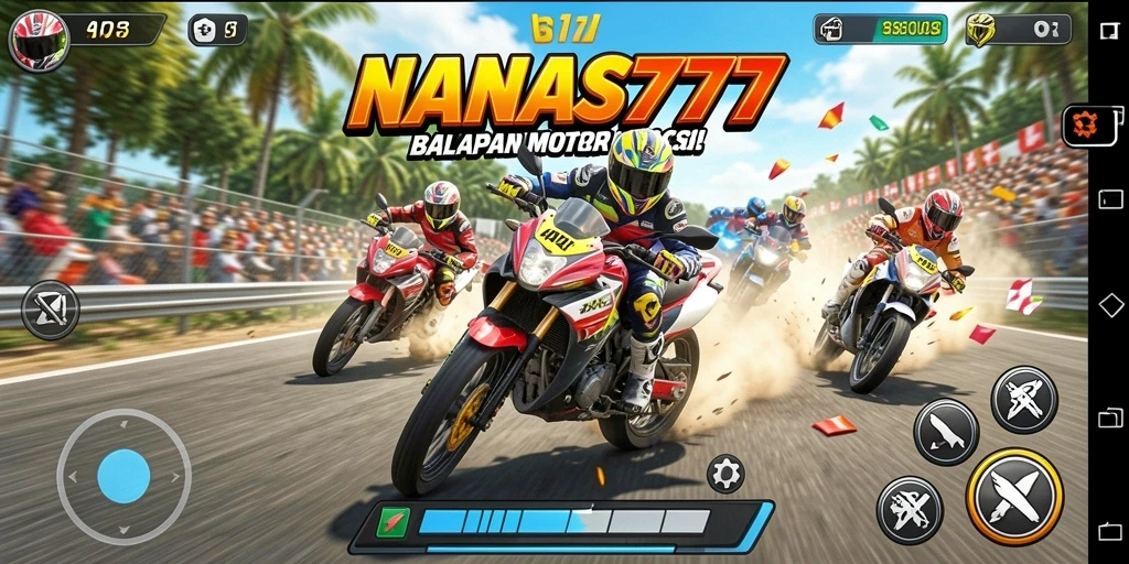 Tampilan gameplay NANAS777 yang menegangkan dan menarik.