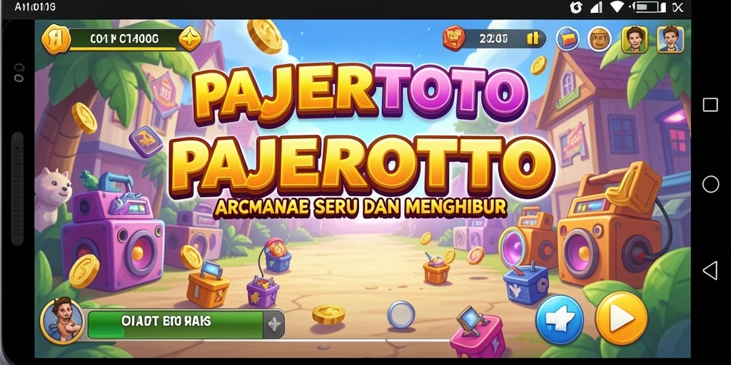 Tampilan gameplay seru dari PAJEROTOTO yang penuh tantangan.