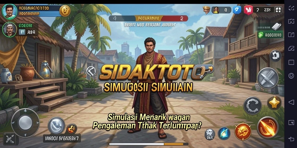 Screenshot utama SIDAKTOTO menampilkan gameplay yang menarik dan dinamis.
