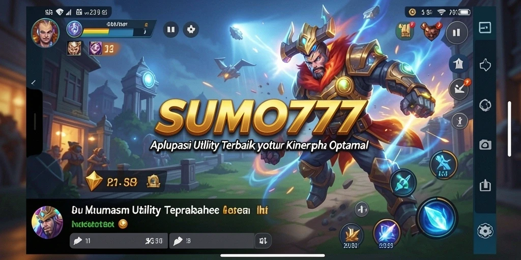 Tampilan antarmuka pengguna SUMO777 yang intuitif dan efisien.